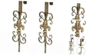 756588508901 BROGAN Pack Wreath Hanger Front Door Hook