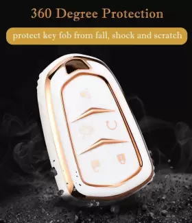 KAIDIJB001 CACACAR Cadillac Key Fob Cover Tpu Cas #3