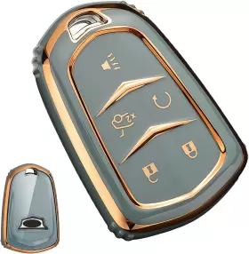 KAIDIJB001 CACACAR Cadillac Key Fob Cover Tpu Cas