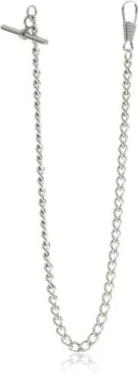3910-W CHARLES-HUBERT Bar Pocket Watch Chain