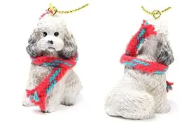 DTX104B CONVERSATION CONCEPTS Poodle Miniature Christmas