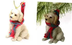 DTX132B CONVERSATION CONCEPTS Labradoodle Miniature Christmas