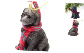 DTX132C CONVERSATION CONCEPTS Labradoodle Miniature Christmas