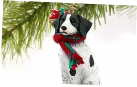 DTX27A CONVERSATION CONCEPTS Brittany Miniature Christmas