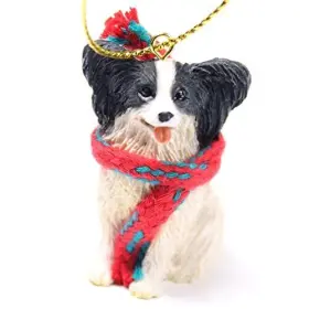 DTX47B CONVERSATION CONCEPTS Papillon Miniature Christmas #2
