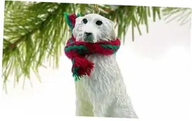 DTX75 CONVERSATION CONCEPTS Great Pyrenees Miniature Ornament