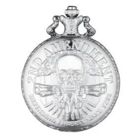 DPWQ004 DERMACHT Pocket Watch Skull Poker Antique Amendment