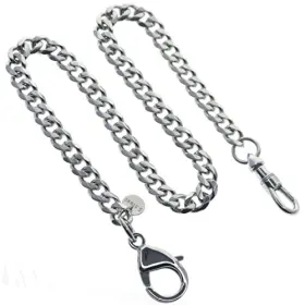 FCS83 E-TECH Steel Pocket Watch Chain Albert Cuban