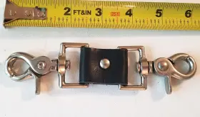 193505170924 HANDMADE Fob Keychain Belt Clip Strap Biker