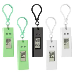 1233659Z333QOX5 HEMOBLLO Pocket Watch Digital Keychain Key