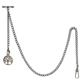 KPWC002PD002-T1 KCHSS Pocket Watch Chain Double Albert Bar