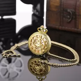 602860545396 SIBOSUN Pocket Watch Chain Double Albert Bar #2