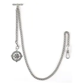 ACPA079CPA046CA SIBOSUN Pocket Watch Albert Chain Lobster Bar