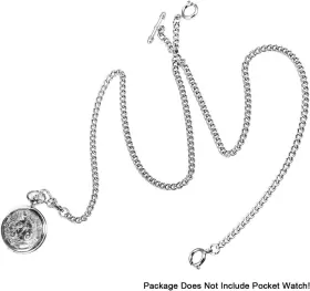FL-CPA026-2 SIBOSUN Pocket Watch Chain Double Albert Bar Vest #3