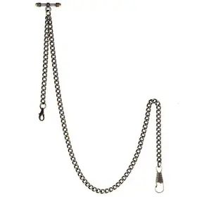 ACH005-BR-US TREEWETO Pocket Watch Albert Chain Bar Link