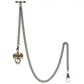 ACH005-PD013-BR-US TREEWETO Mens Albert Chain Pocket Watch