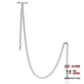 ACH006-CA TREEWETO Pocket Watch Albert Chain Bar Link