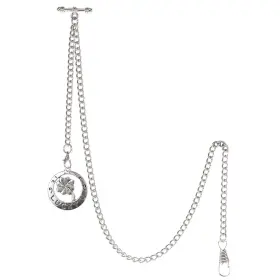 ACH006-PD010-SL-CA TREEWETO Mens Albert Chain Pocket Watch