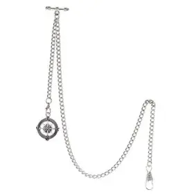 ACH006-PD011-SL-BUS TREEWETO Mens Albert Chain Pocket Watch