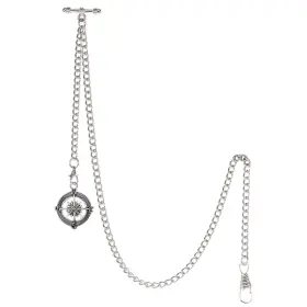 ACH006-PD011-SL-CA TREEWETO Mens Albert Chain Pocket Watch