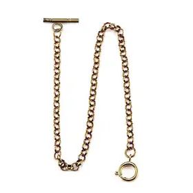 SCH002-GL-SH-US TREEWETO Pocket Watch Vest Chain