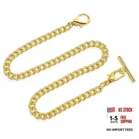 5258EYYH7813 TWERUNA Pocket Watch Chain Bar Men