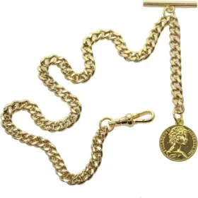 744759115751 WATCHVSHOP Albert Chain Tone Pocket Watch Vest