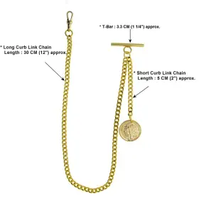 767043713297 WATCHVSHOP Albert Chain Tone Pocket Watch Vest #3