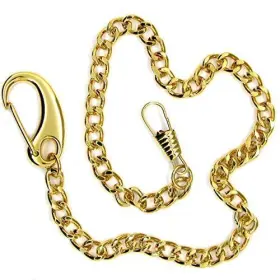 FC12A WATCHVSHOP Pocket Watch Chain Albert Tone Polish Vest #3