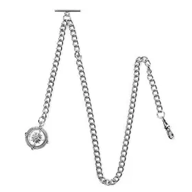 YEC-L2304 YECSOSS Mens Pocket Watch Chain Albert Vest Compass