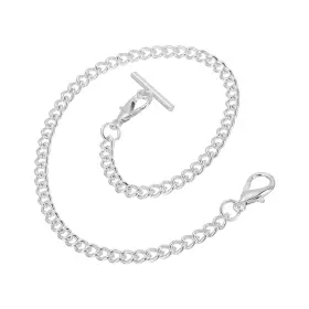 676766406853 ZAPLYTE Pocket Watch Chain Alloy Bar Clip