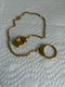 Vintage Swank Pat. No D-112997  Belt Clip Watch Fob Key Chain