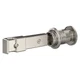 National Hardware Satin Nickel Zinc Indoor Sliding Door Lock
