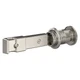 National Hardware Satin Nickel Zinc Indoor Sliding Door Lock