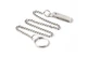 Key-BAK Pocket Chain Belt Clip Key Accessory with 1.125 inch Chrome 