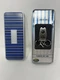  Fossil Flasher Fob Silver Metal Key Fob NIB