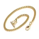 BOSHIYA Gold Pocket Watch Chain 14 Inch Albert T Bar Chain with Lobster Clasp...
